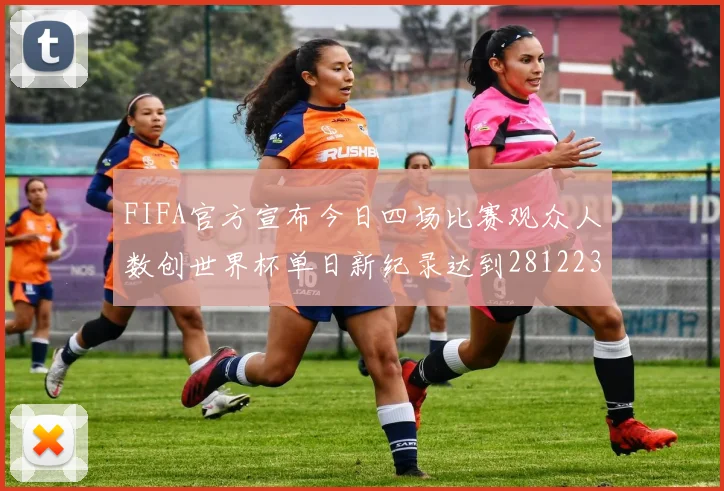 FIFA官方宣布今日四场比赛观众人数创世界杯单日新纪录达到281223人